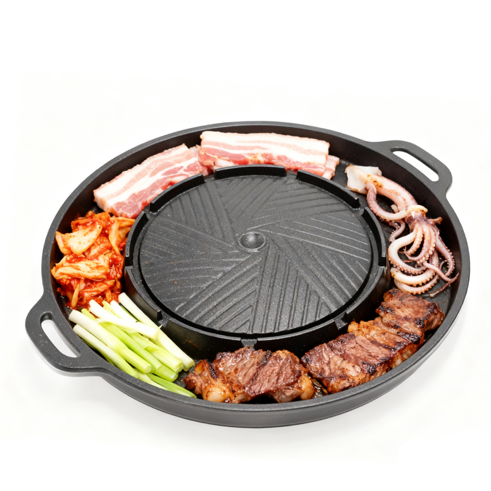 Camping Cooking Portable - KOSUN Korean BBQ Grill Pan 2
