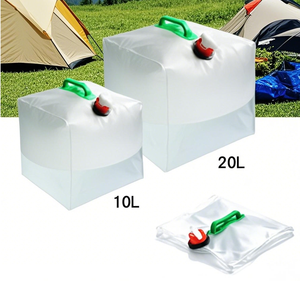 Camping Cooking Pot Large - Outdoor Folding Water Bag Large Capacity