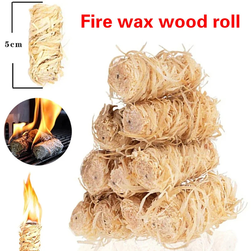 Charcoal Chimney Starter - 10/30/60Pcs Fire Starter,Natural Fire Starters for