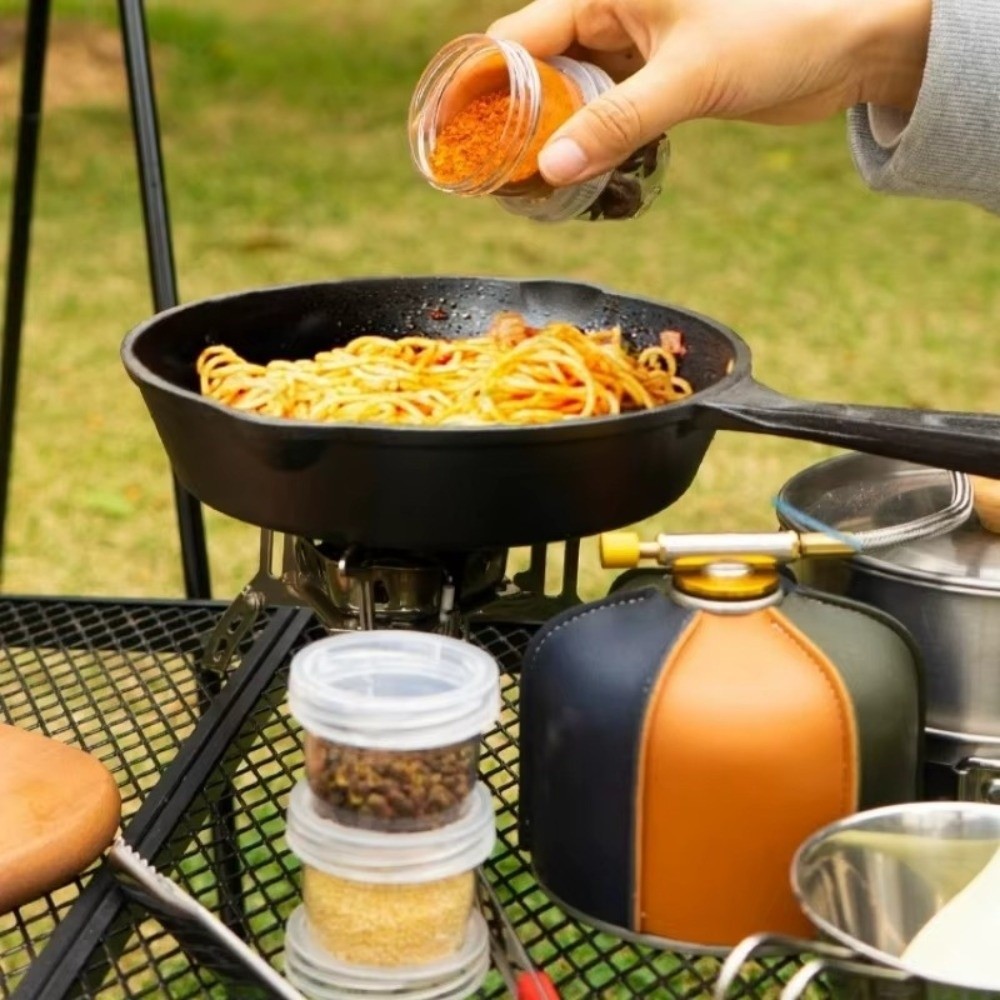 Spice Kit Compact - Portable Camping Spice Kit 5 Bottles