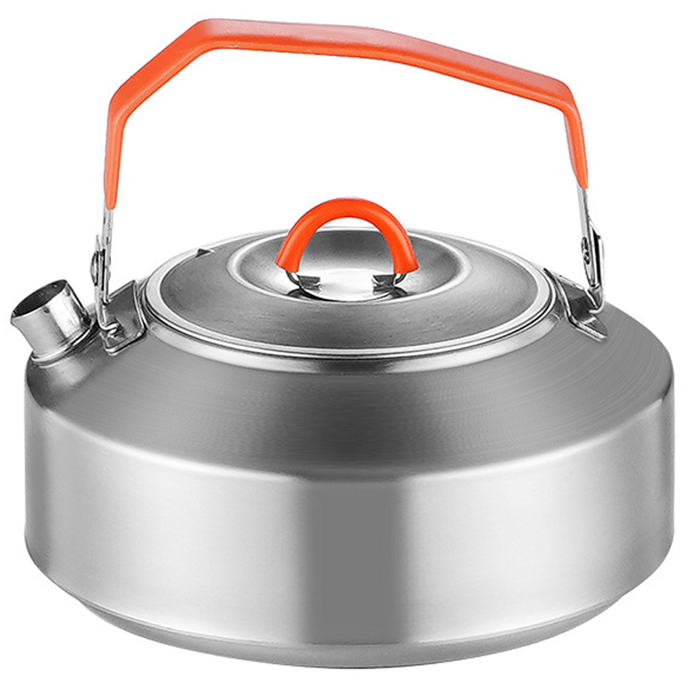 Camping Cooking Pot Large - Stainless Steel Camping Tea Kettle Large