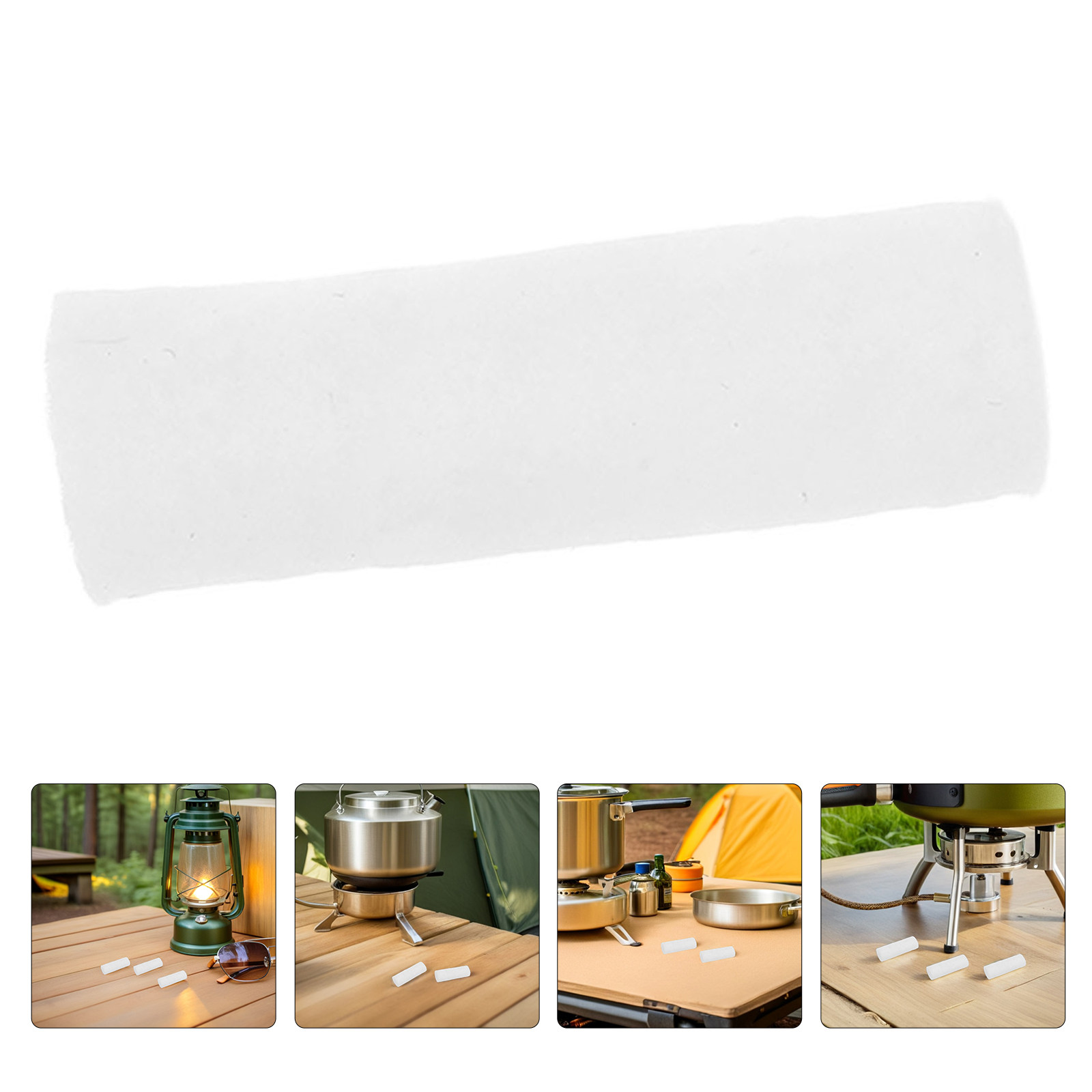 Charcoal Chimney Starter - 30Pcs Outdoor Camping Fire Starter Cotton