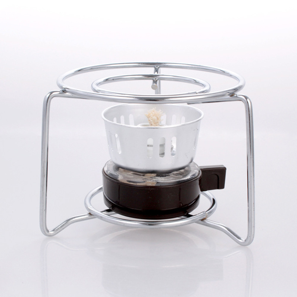Camping Cooking Alcohol - Stainless Steel Round Alcohol Stove Stand
