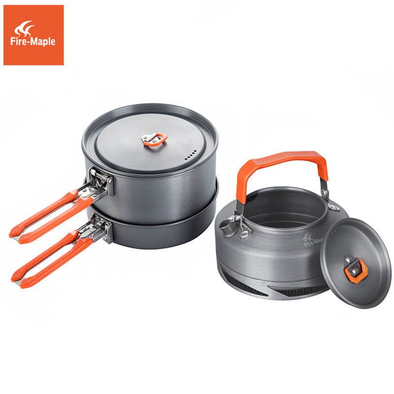 Camping Cooking Gear Set - Fire Maple Camping Cookware Utensils Dishes