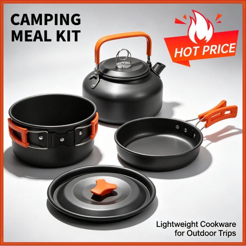 Camping Cooking Gear Set - Camping Cooking set Camping Cookware Travel
