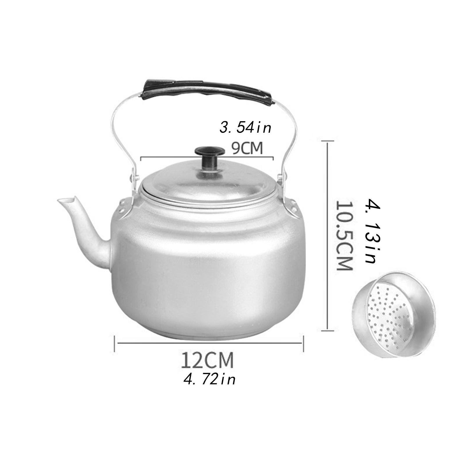 Large Capacity Aluminum Teapot - Camping Cooking Pot Large 评论和价格