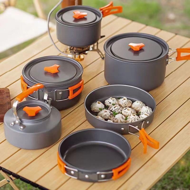 Portable Large Capacity Pot Co - Camping Cooking Pot Large 评论和价格