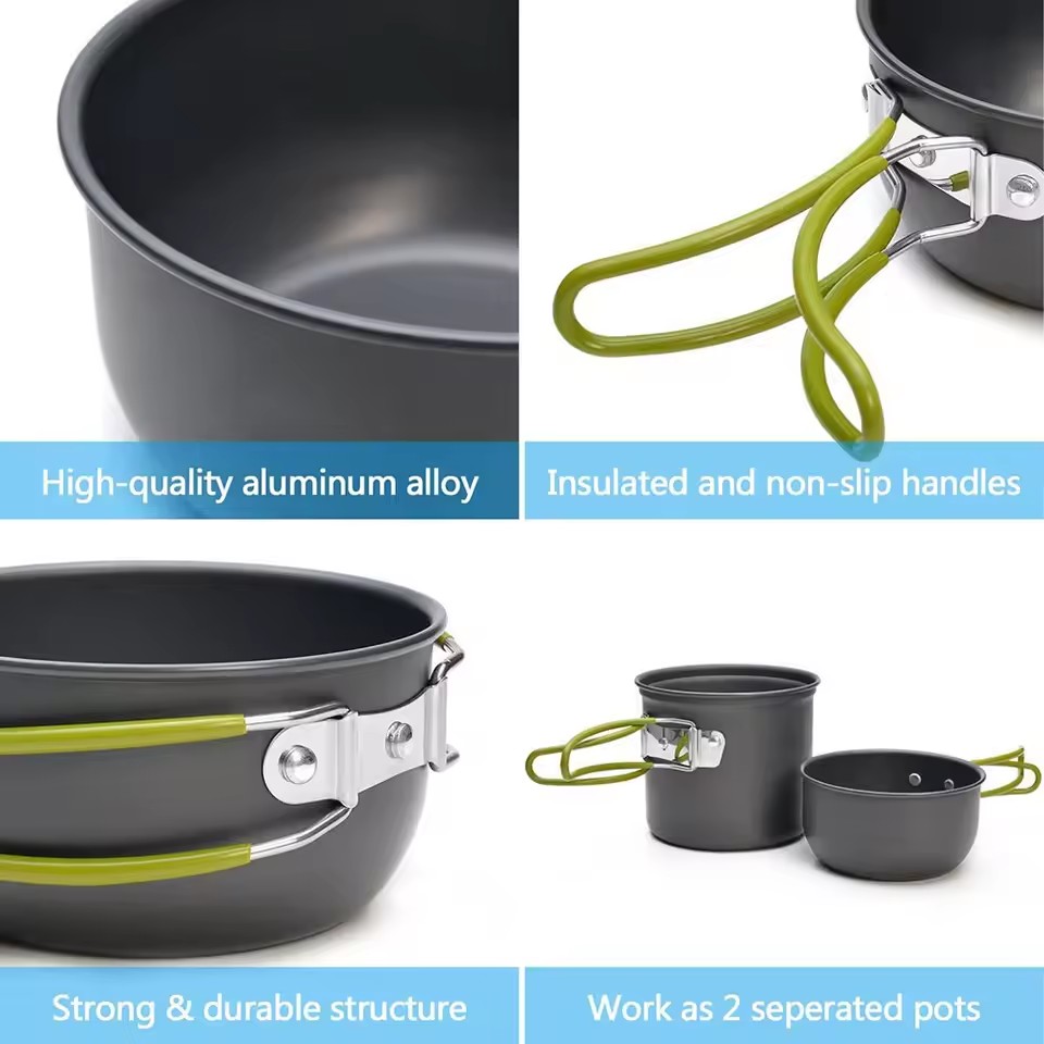 Ultralight Camping Cookware Me - Camping Cooking Mess Kit 评论和价格