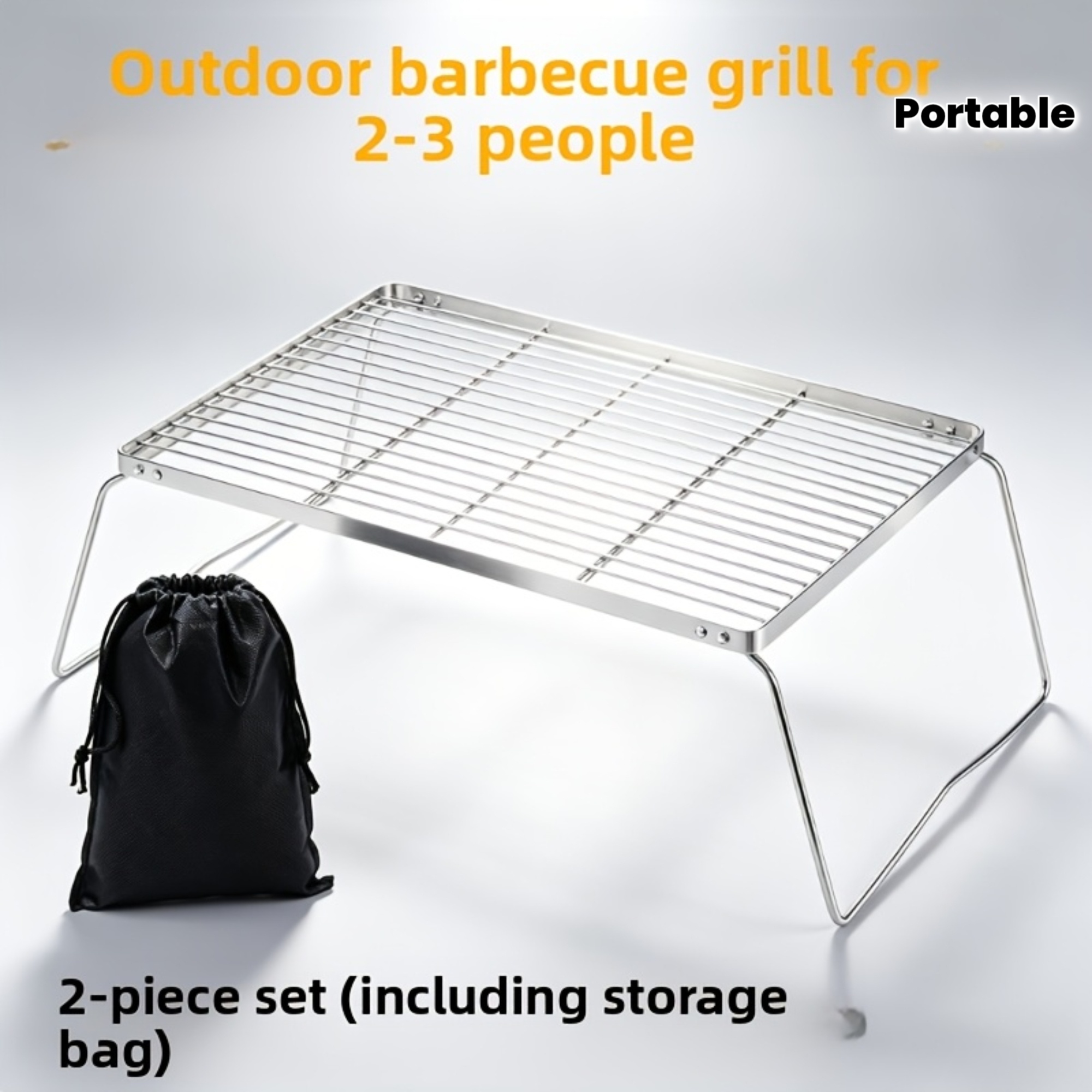 Portable Foldable Stainless Ca - Camping Cooking Equipment 评论和价格