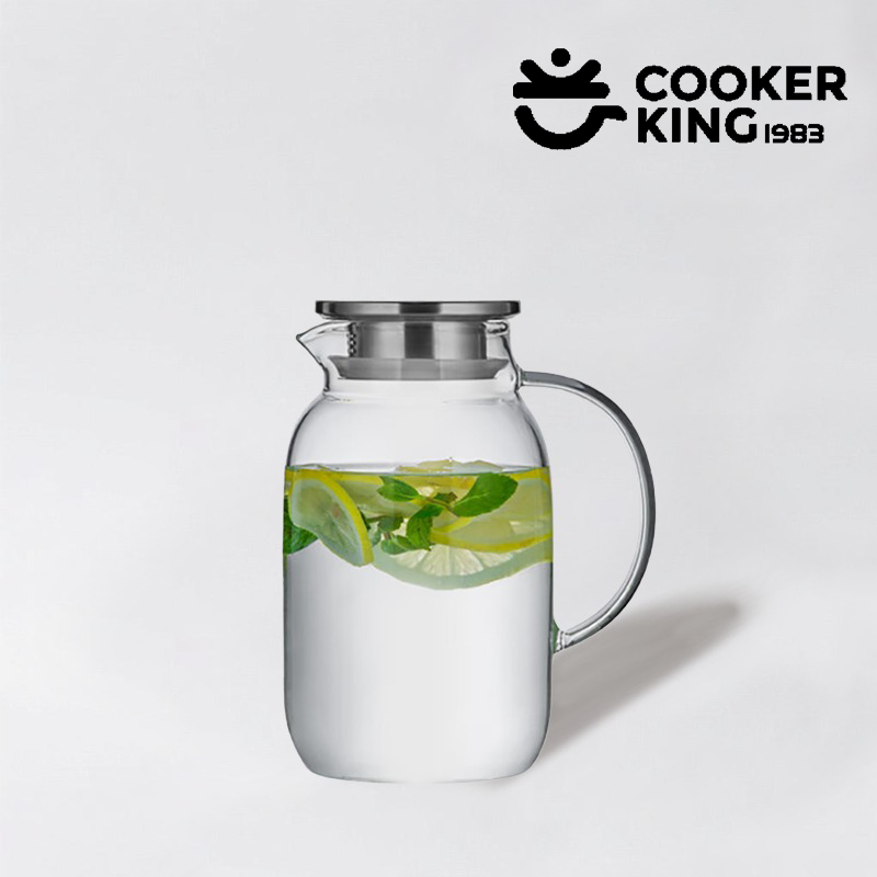 COOKER KING 1.8/2.5L Glass Wat - Camping Cooking Pot Large 评论和价格