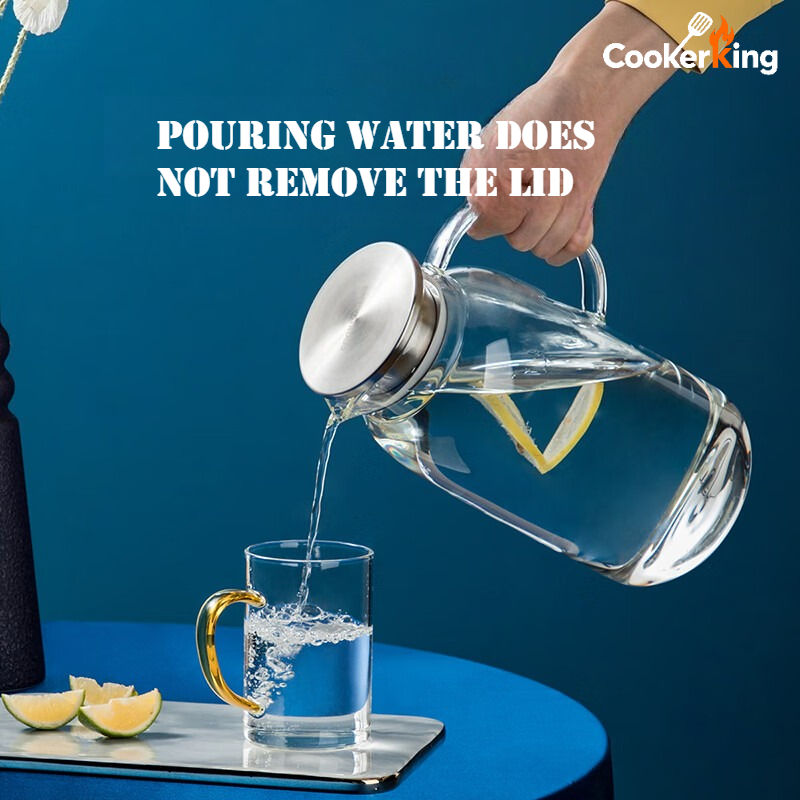 COOKER KING 1.8/2.5L Glass Wat - Camping Cooking Pot Large 评论和价格