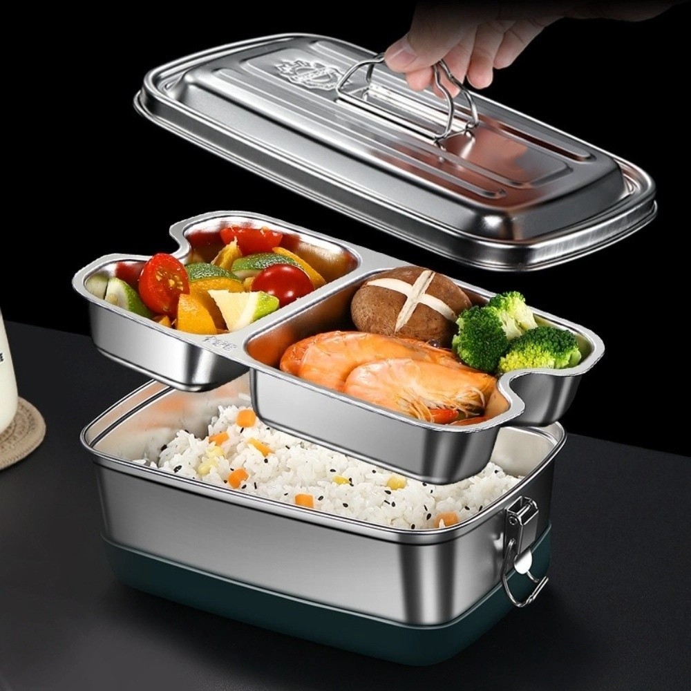 Double-layer Stainless Steel L - Camping Cooking Equipment 评论和价格