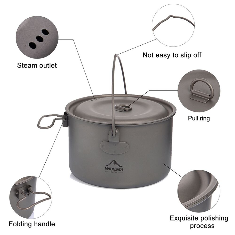 Widesea Camping Tableware Tita - Camping Cooking Gear Set 评论和价格