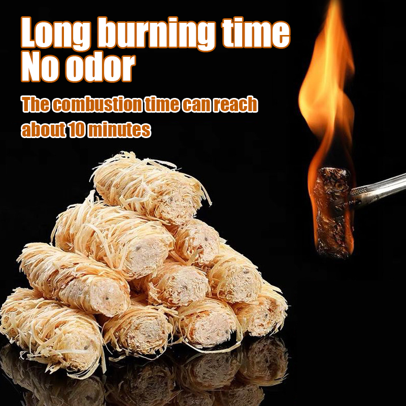 30/60/100/120PCS Natural Fire  - Charcoal Chimney Starter 评论和价格