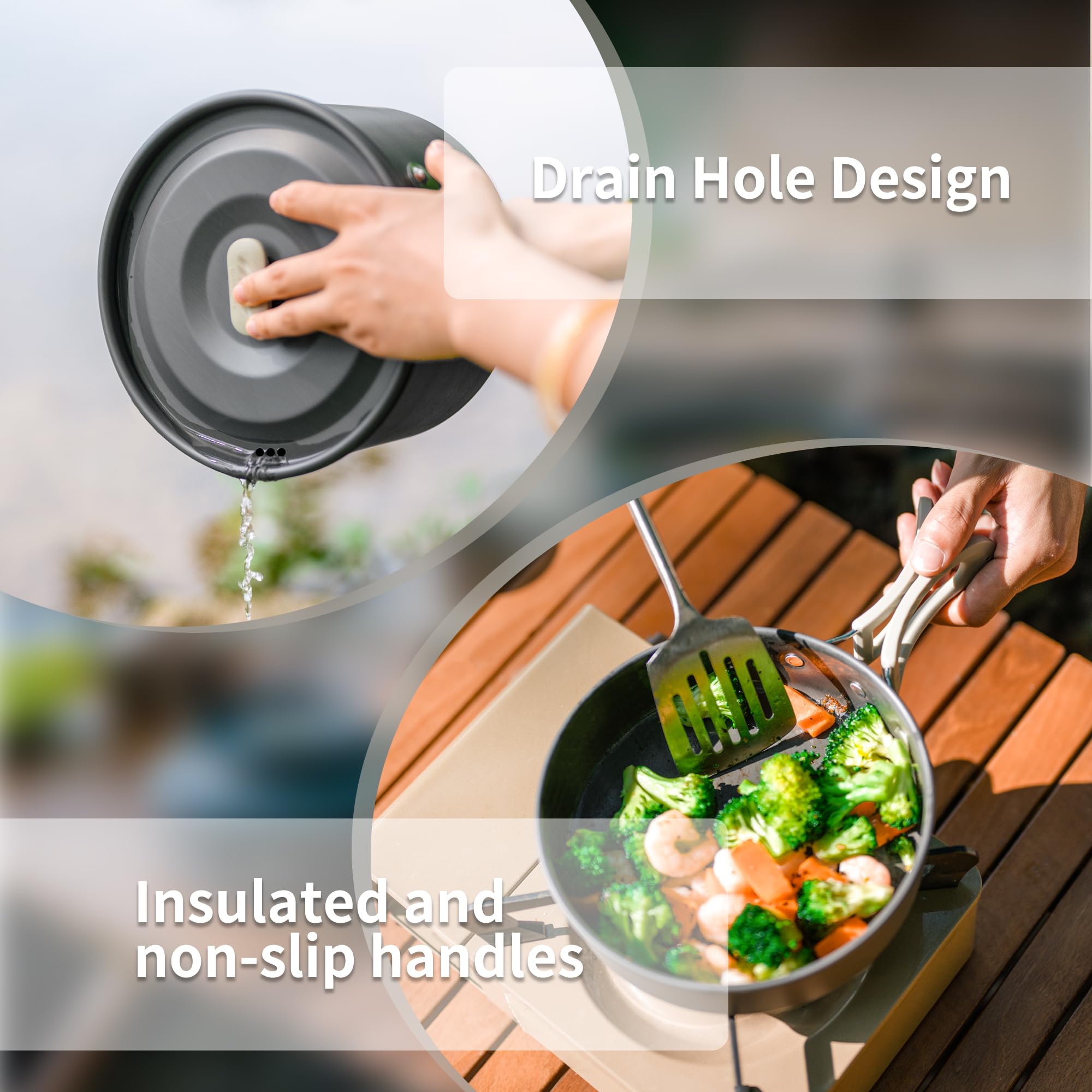 Naturehike Camping Soup Pot Co - Camping Cooking Pot Large 评论和价格
