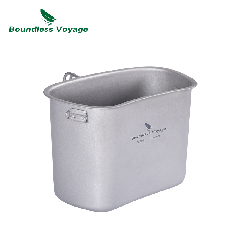 Boundless Voyage Titanium Cant - Camping Cooking Mess Kit 评论和价格
