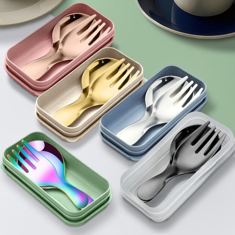 Stainless Steel Tableware Set  - Camping Cooking Portable 评论和价格