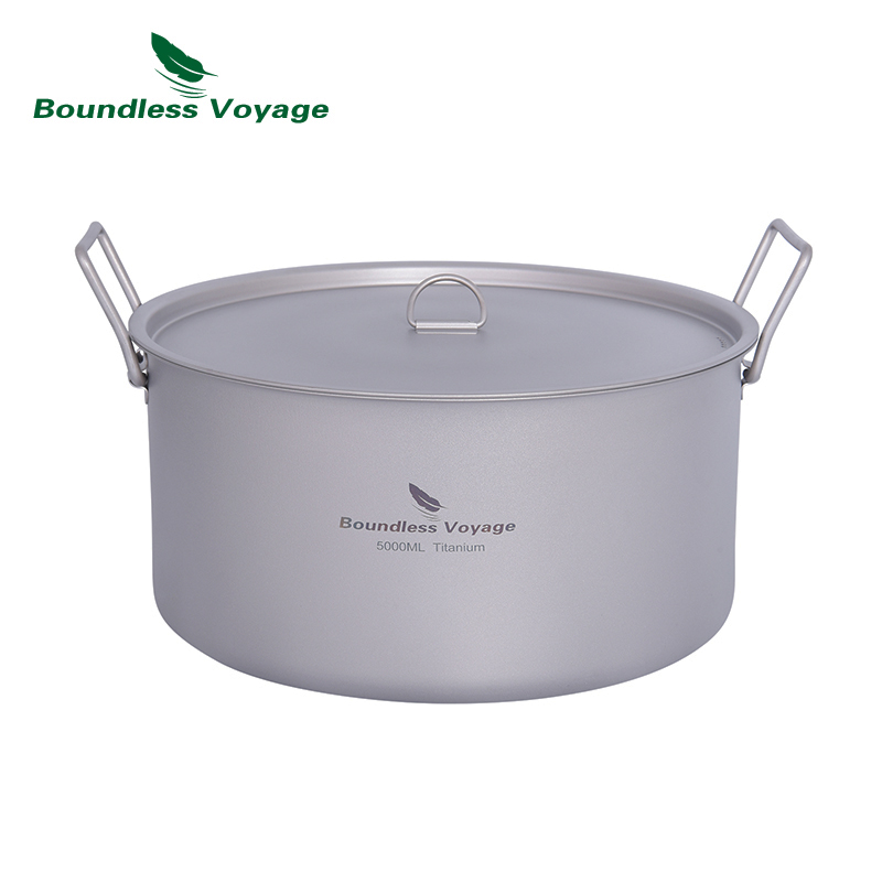 Boundless Voyage 2L 5L Big Cap - Camping Cooking Pot Large 评论和价格