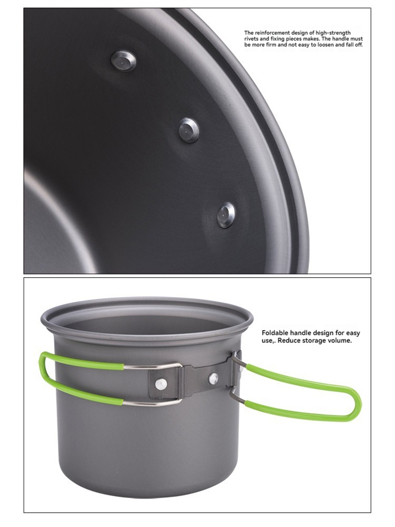 BRS-T15A Camping Cookware Mess - Camping Cooking Mess Kit 评论和价格
