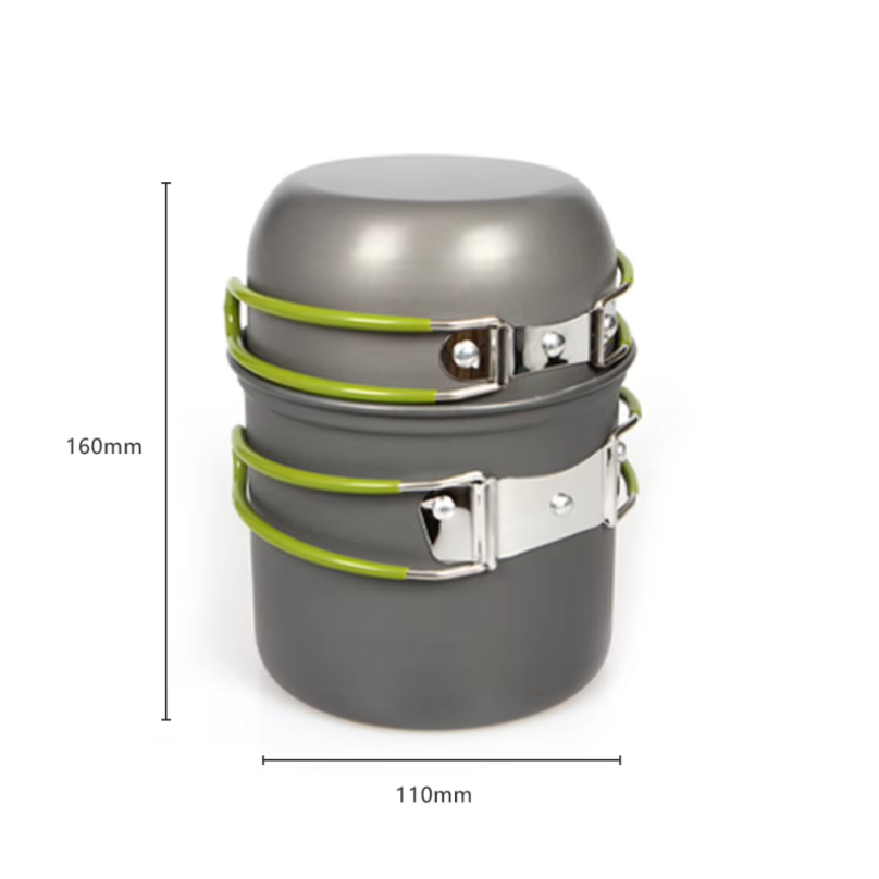 Ultralight Camping Pot Set: Ca - Camping Cooking Mess Kit 评论和价格