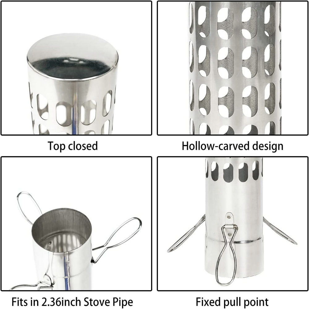 Stovepipe Spark Arrestor Chimn - Charcoal Chimney Starter 评论和价格