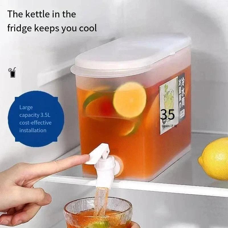3.5/5L Cold Drink Kettle with  - Camping Cooking Pot Large 评论和价格