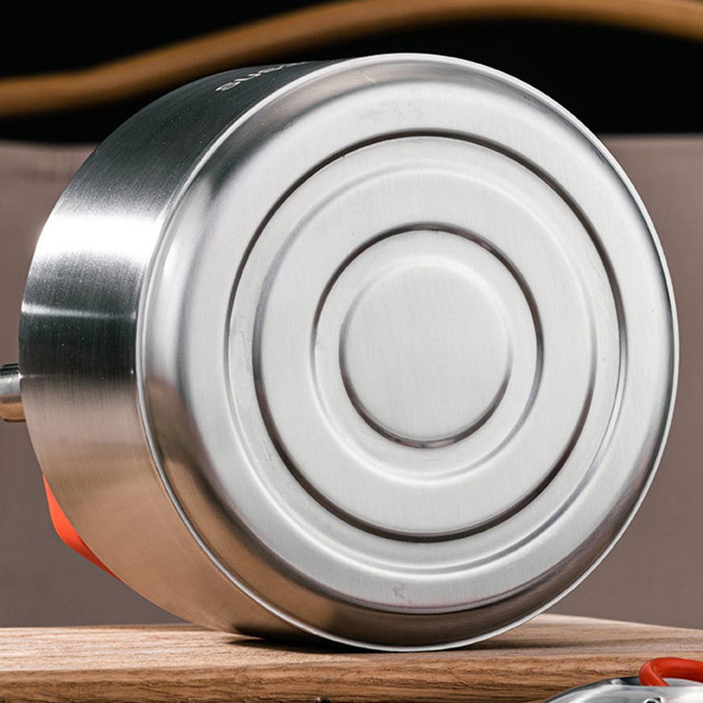 Stainless Steel Camping Tea Ke - Camping Cooking Pot Large 评论和价格