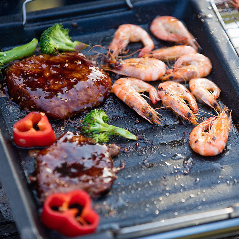 Outdoors Thick Square Grill Pa - Camping Cooking Equipment 评论和价格