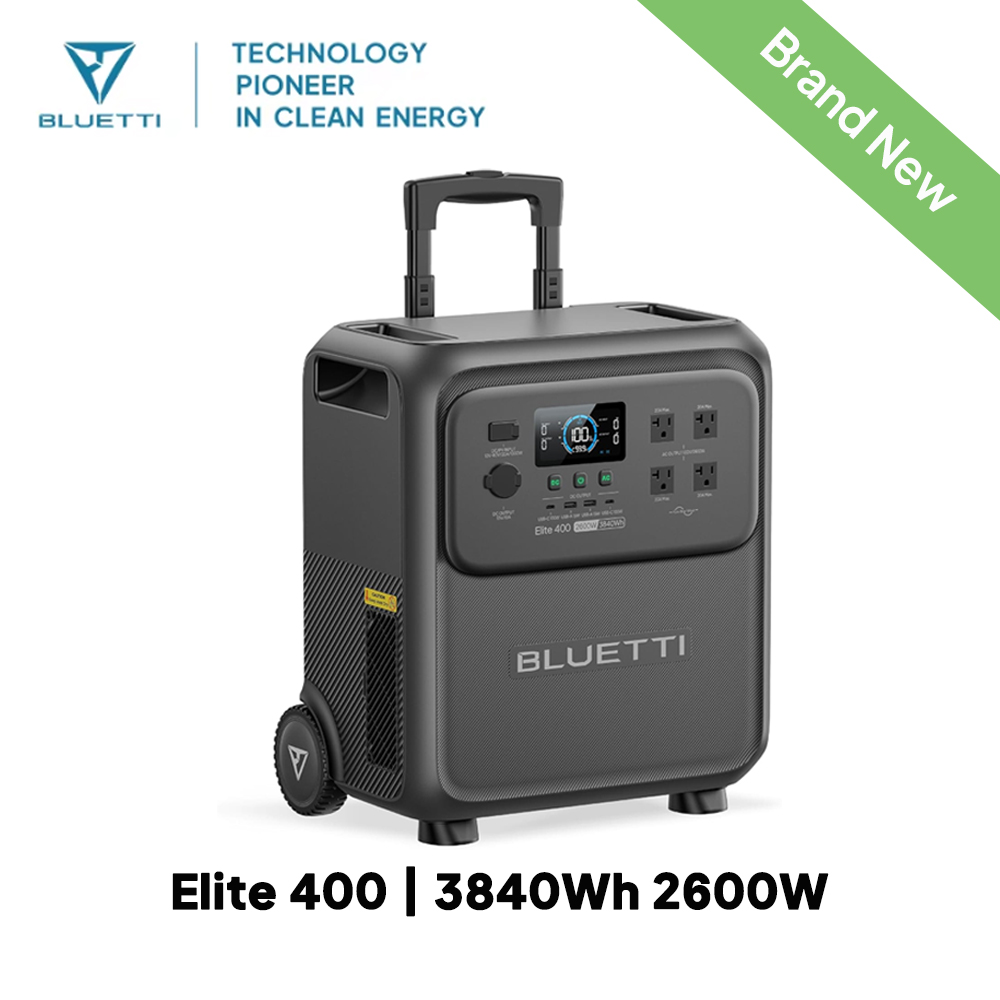 BLUETTI Elite 400 2600W 3840Wh - Camping Cooking Pot Large 评论和价格