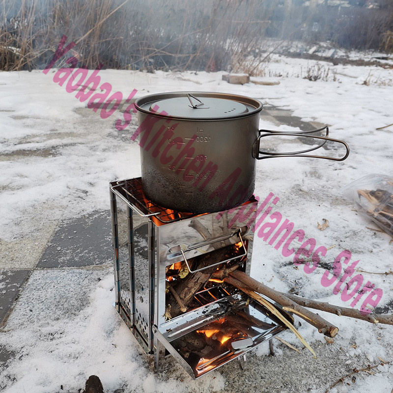 Wood Stove Outdoor Camping Equ - Camping Cooking Portable 评论和价格