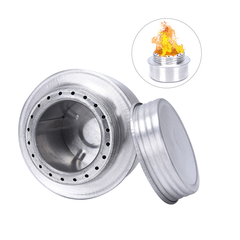 Ultralight Silver Alcohol Stov - Camping Cooking Alcohol 评论和价格