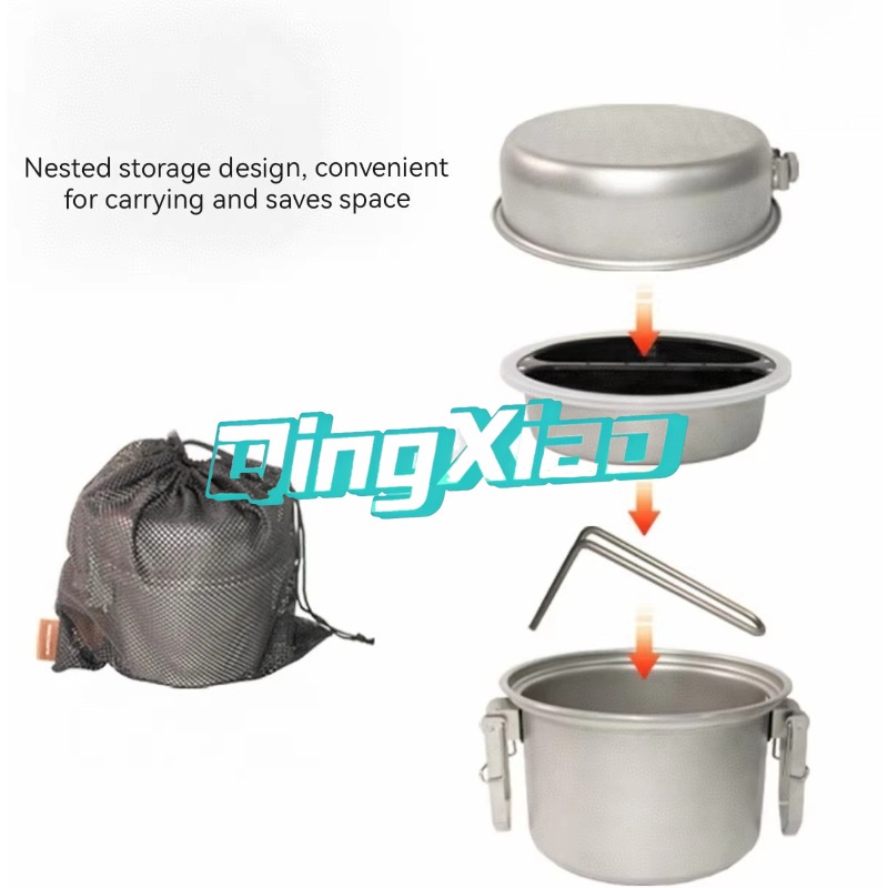 Outdoor 304 Stainless Steel Mu - Camping Cooking Portable 评论和价格