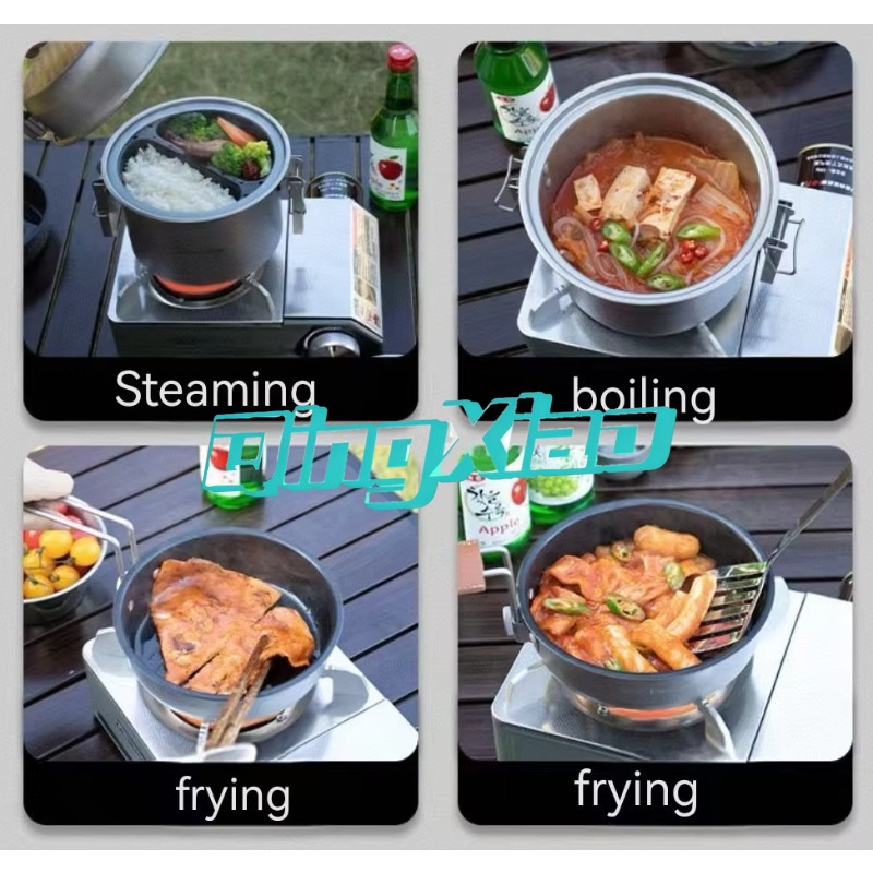 Outdoor 304 Stainless Steel Mu - Camping Cooking Portable 评论和价格
