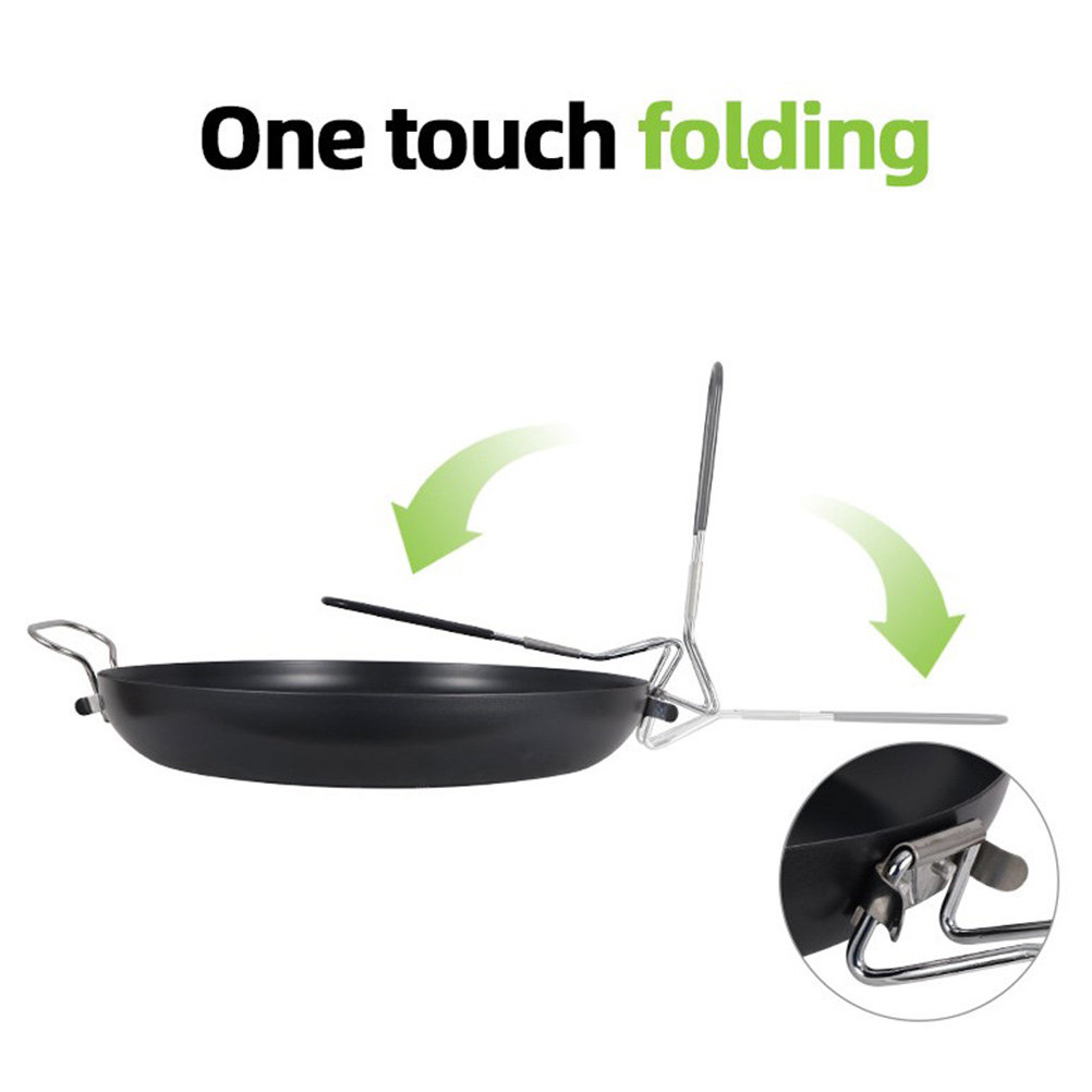 9 Inch Non-Stick Camping Fryin - Camping Cooking Portable 评论和价格