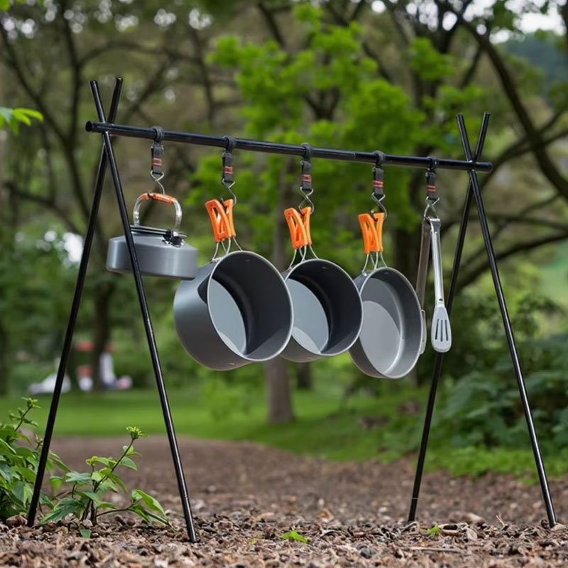 Camping Cooking Non-Stick Ligh - Camping Cooking Mess Kit 评论和价格