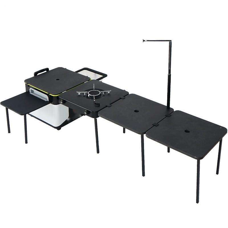 Multi-functional Integrated Be - Camping Cooking Bench 评论和价格