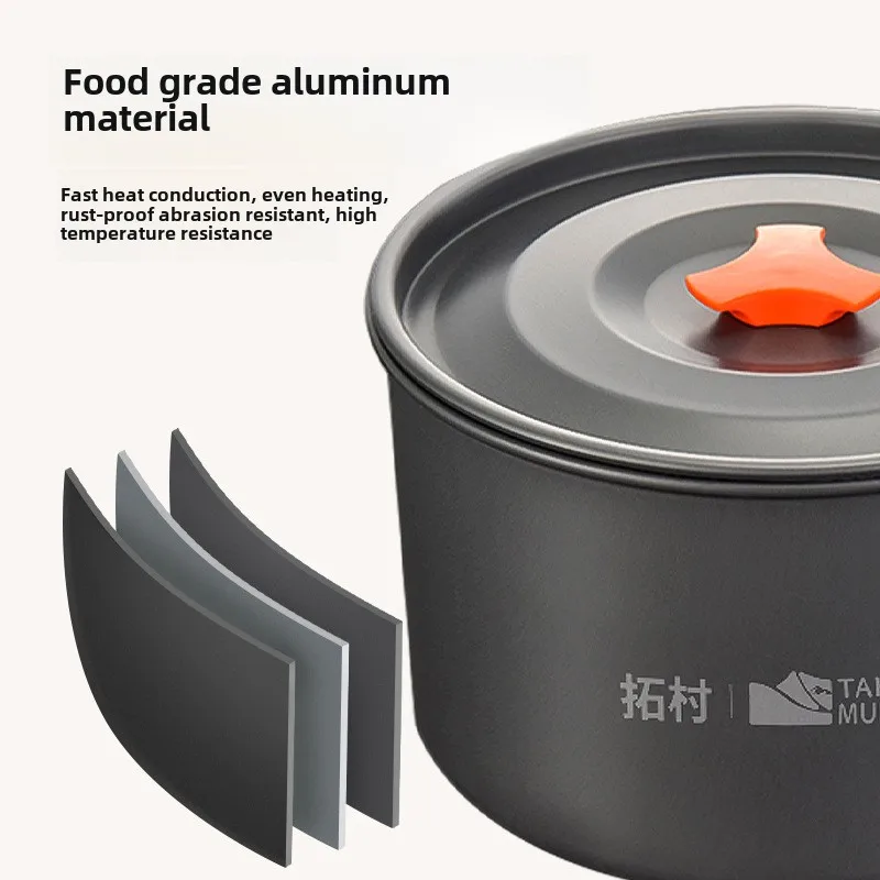 Camping Cookware Set Outdoor C - Camping Cooking Gear Set 评论和价格