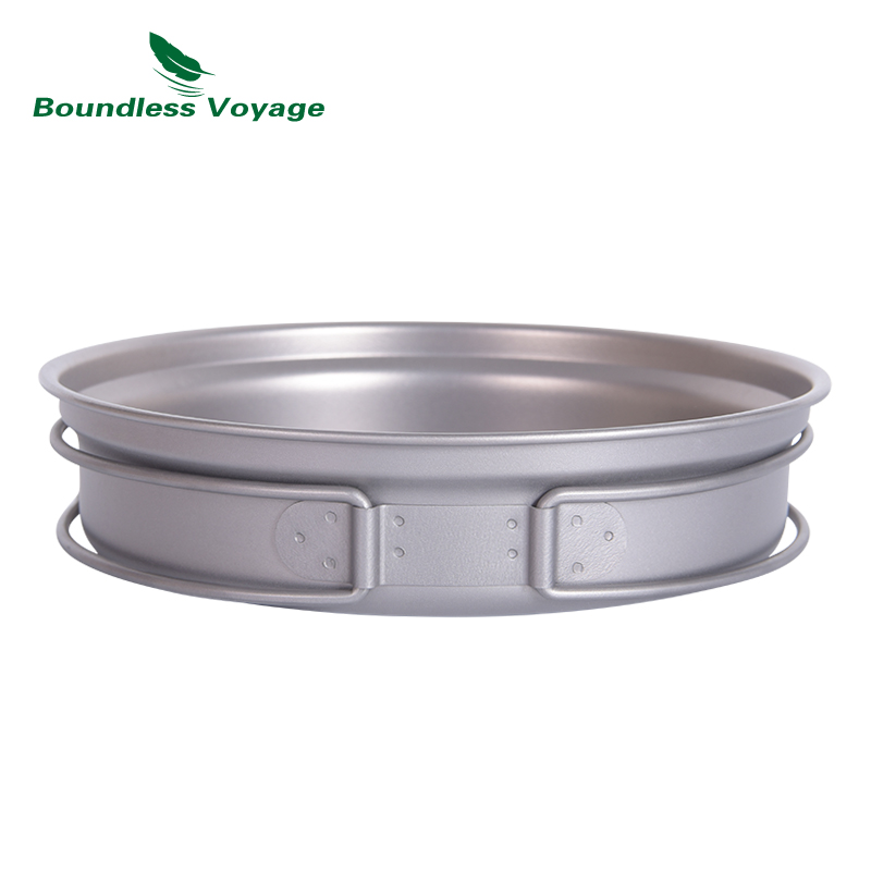 Boundless Voyage Titanium Pot  - Camping Cooking Mess Kit 评论和价格