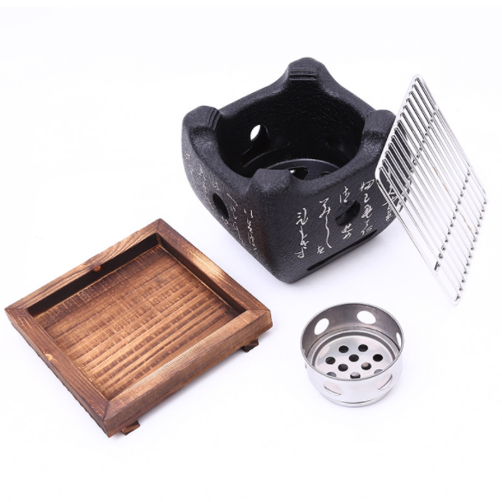 Smokeless Portable Grill Korea - Camping Cooking Alcohol 评论和价格