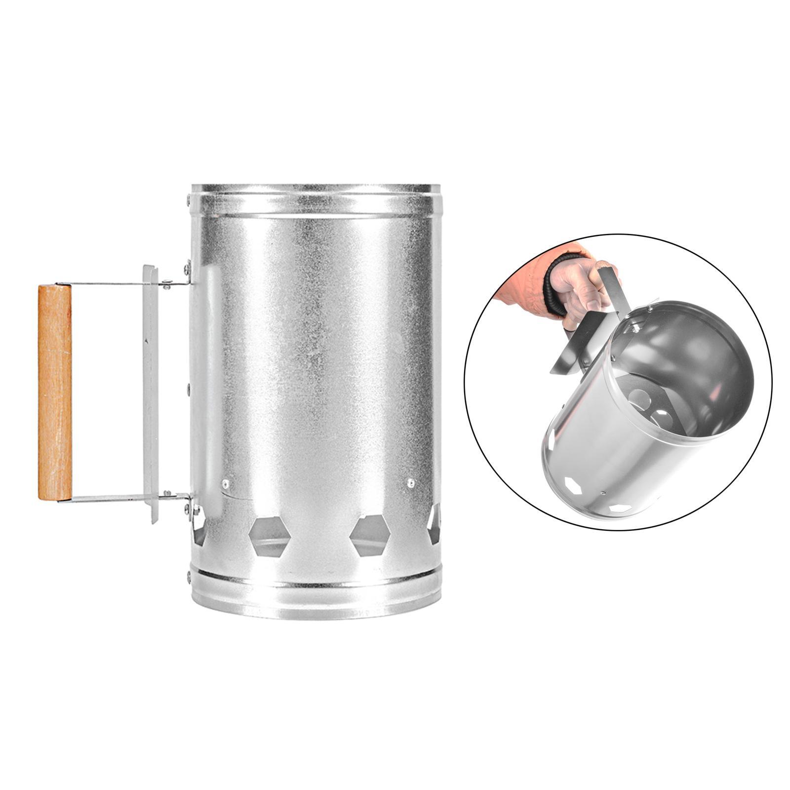 Barbecue BBQ Chimney Starter C - Charcoal Chimney Starter 评论和价格