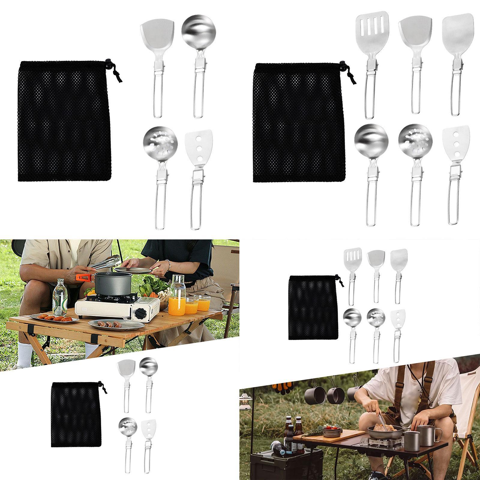 Camp Cooking Utensil Set Outdo - Camping Cooking Gear Set 评论和价格