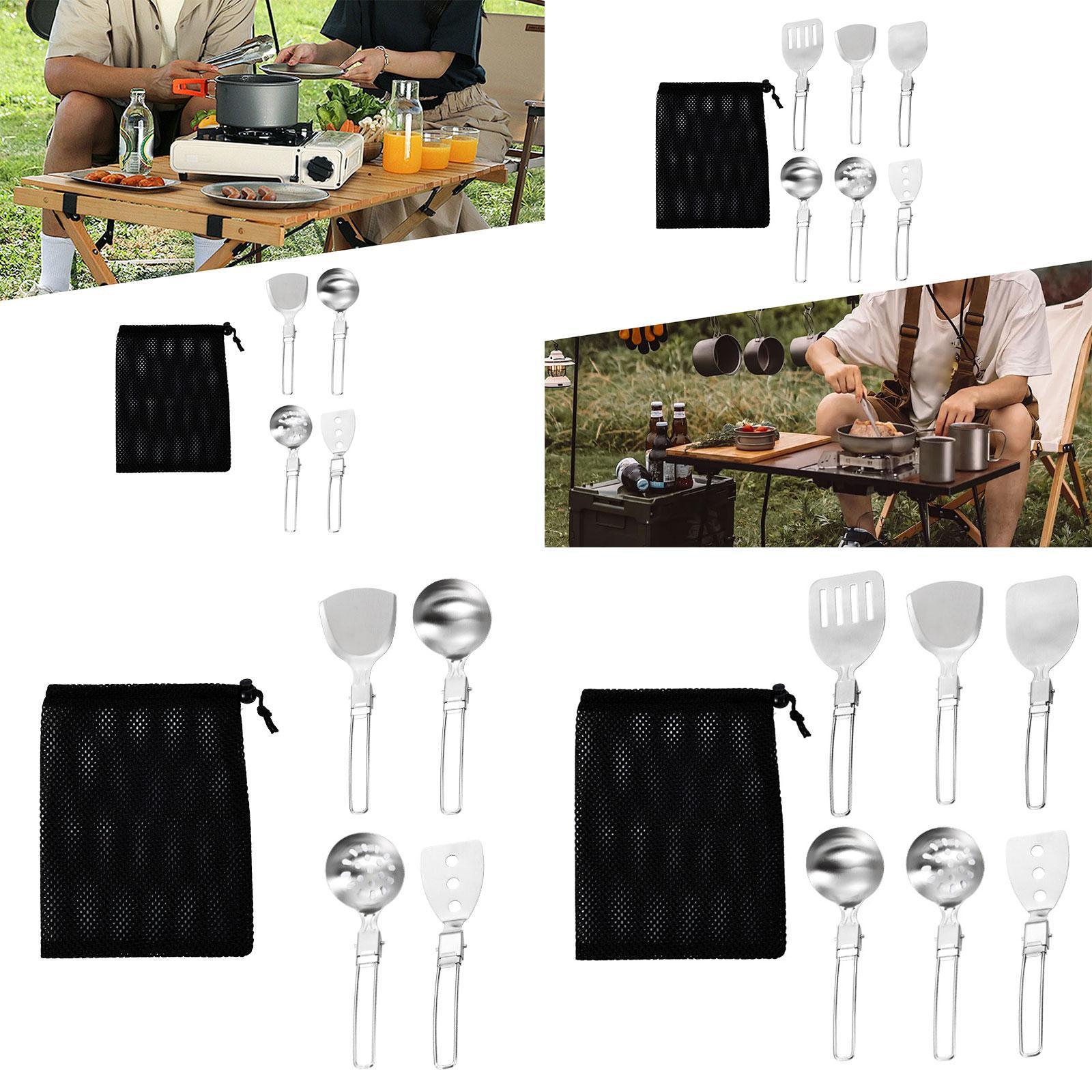 Camp Cooking Utensil Set Outdo - Camping Cooking Gear Set 评论和价格