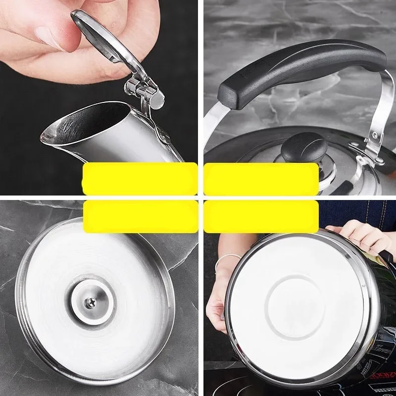 Stainless Steel Kettle Soundin - Camping Cooking Pot Large 评论和价格