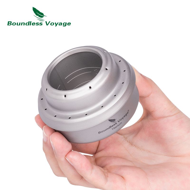 Boundless Voyage Titanium Spir - Camping Cooking Alcohol 评论和价格