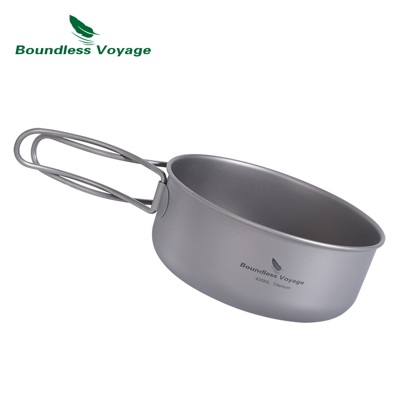 Boundless Voyage Titanium Pot  - Camping Cooking Mess Kit 评论和价格