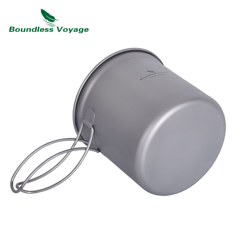 Boundless Voyage Titanium Pot  - Camping Cooking Mess Kit 评论和价格