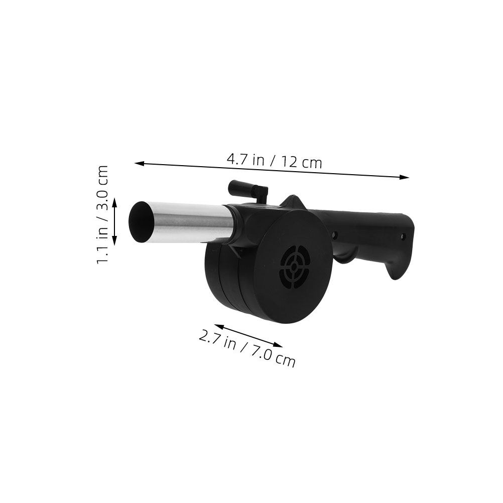 Manual Blower Black Hand Crank - Camping Cooking Portable 评论和价格